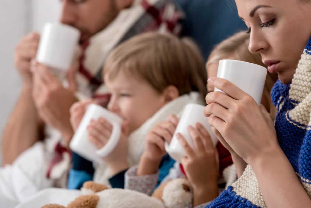 Caffeine-free tea for families and children