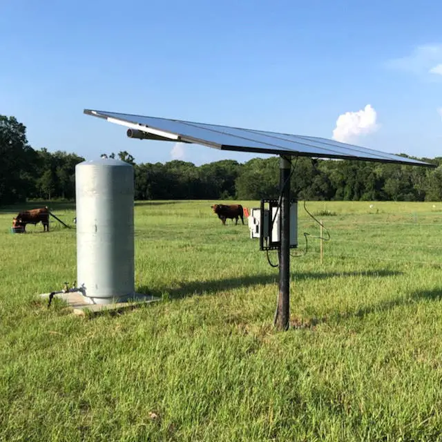 solar water pump for livestock