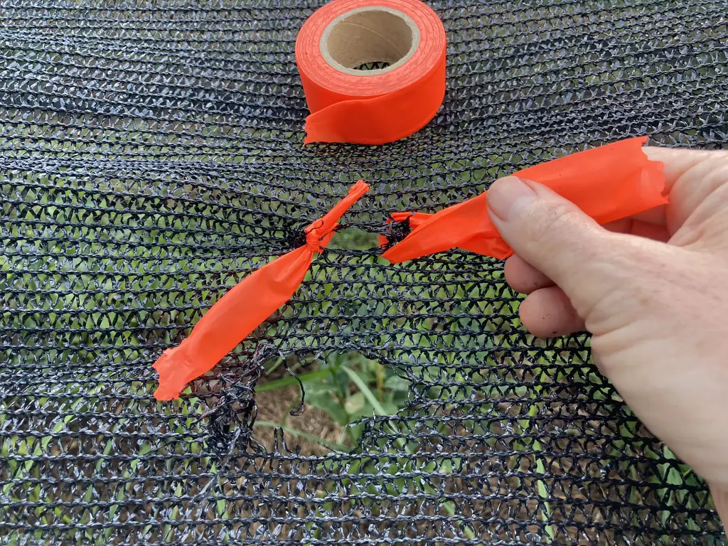 Shade cloth repair