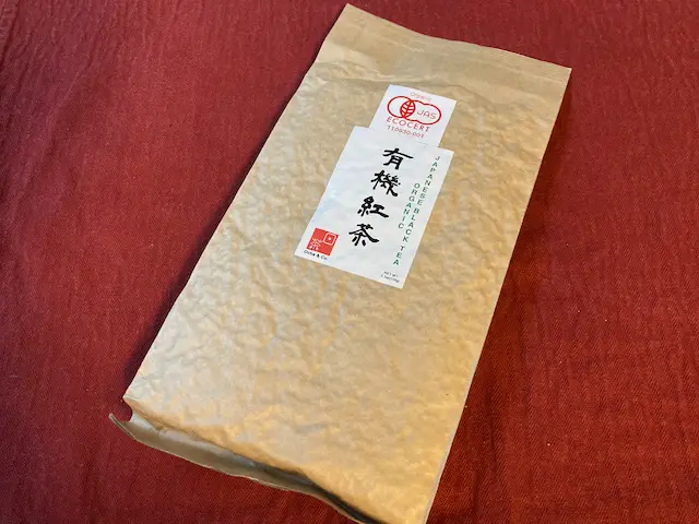 loose-leaf black tea from Japan